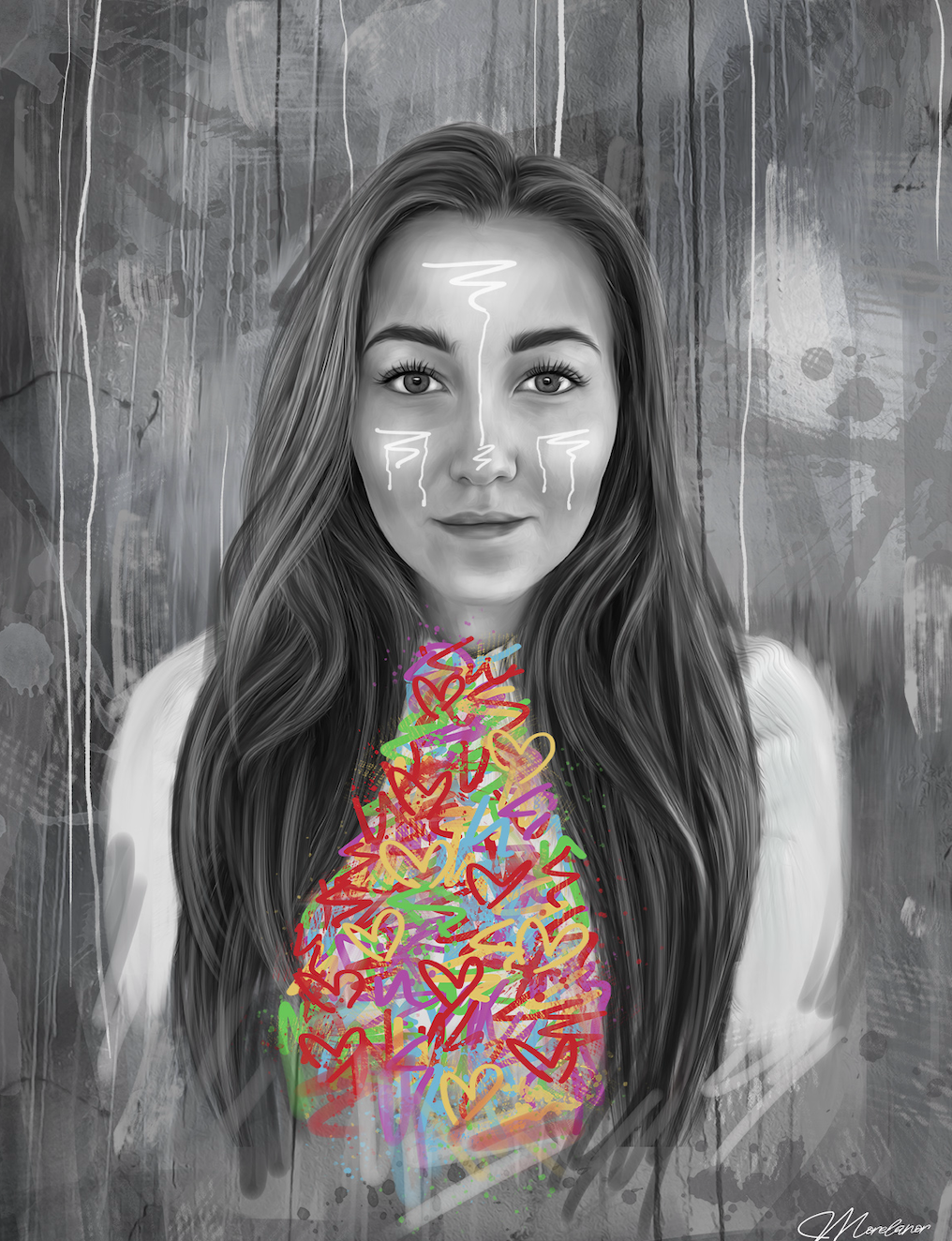 portret zeny v urban stylu